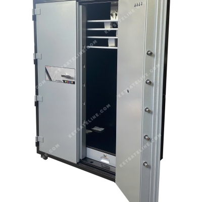 KÉT SẮT CHỐNG CHÁY MONEY KHÓA CƠ MNS-170DC