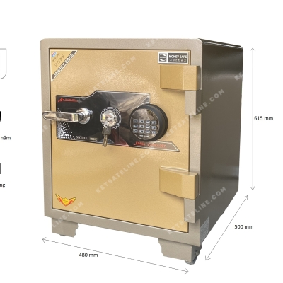 Két sắt chống cháy khóa điện tử led tròn Eline ENS-61E