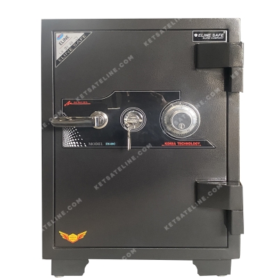 KÉT SẮT CHỐNG CHÁY ELINE KHÓA CƠ ENS-69C