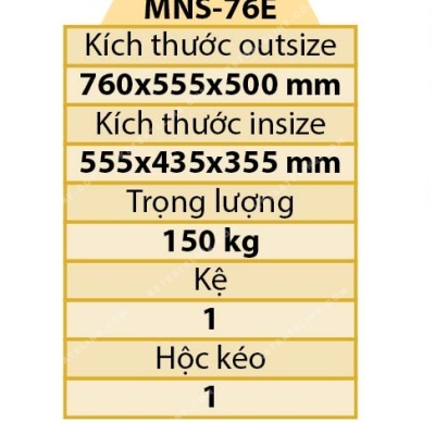 KÉT SẮT MONEY KHÓA ĐIỆN TỬ MNS-76E