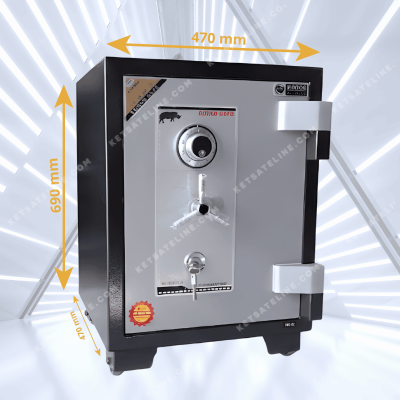 Két Sắt Chịu Lực Yunos YNX-69C (Khóa Cơ) Có Tay Nắm