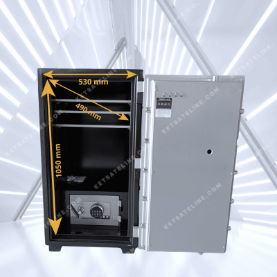 Két sắt chịu lực Yunos YNXD-120EE (có tủ trong) khóa điện tử