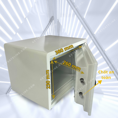 KÉT SẮT CHỐNG CHÁY ELINE EN-35E (KHÓA ĐIỆN TỬ LED TRÒN)