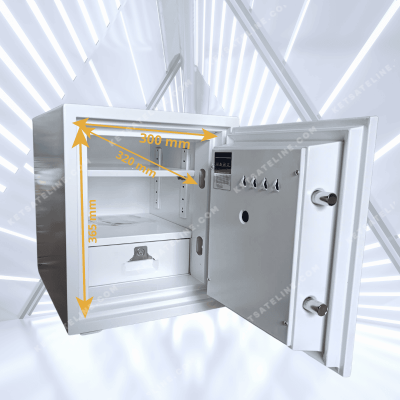 Két sắt chống cháy Eline ENS-52E (khóa điện tử) có tay nắm