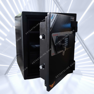 Két sắt chống cháy Hoshang HS-52E (khóa điện tử) - Màu đen