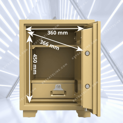 Két sắt chống cháy Hoshang HS-65V12 (Khóa vân tay kết nối được điện thoại)