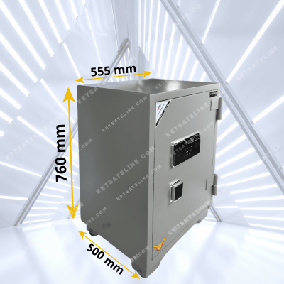 Két sắt chống cháy HOSHANG HS-76NDKM  (KHÓA CẢM BIẾN, NHẬN DIỆN BẰNG KHUÔN MẶT ,KẾT NỐI ĐT)