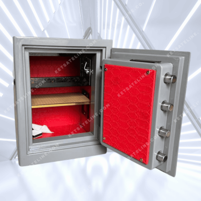 Két sắt chống cháy LION LNS-600V8 (khóa vân tay nối được điện thoại)