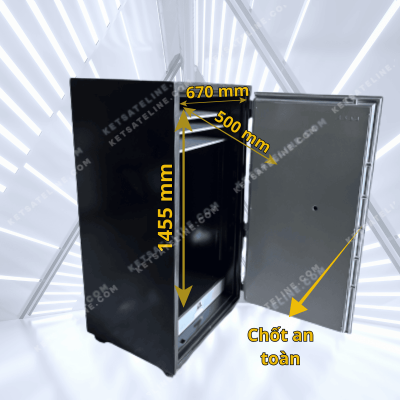 KÉT SẮT CHỐNG CHÁY MONEY MNS-167C (KHÓA CƠ)