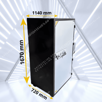 KÉT SẮT CHỐNG CHÁY MONEY MNS-167C (KHÓA CƠ)