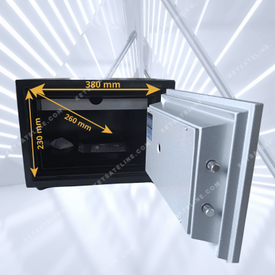 Két sắt chống cháy YUNOS YNS-35E tay cầm (KHÓA ĐIỆN TỬ)