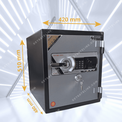 Két sắt chống cháy YUNOS YNS-52E ( KHÓA ĐIỆN TỬ)