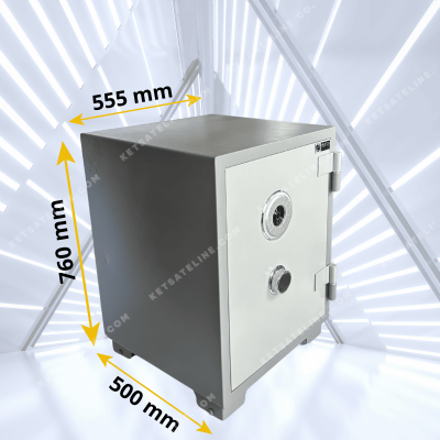 Két sắt chống cháy YUNOS YNS-76V12  ( KHÓA CẢM BIẾN KẾT NỐI ĐT)