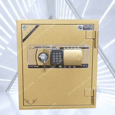 Két sắt chống cháy Yunos YNS-52E (khóa điện tử) màu vàng