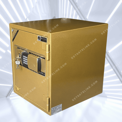 Két sắt chống cháy Yunos YNS-52E (khóa điện tử) màu vàng