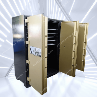  Két sắt Eline 3 cửa khoá cơ có tay nắm