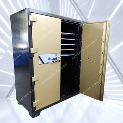  Két sắt Eline 3 cửa khoá cơ có tay nắm