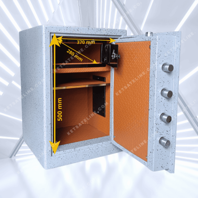 Két Sắt HOSHANG HS-600V8 (khóa điện tử kết nối điện thoại)