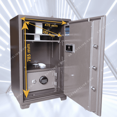 Két sắt chống cháy HOSHANG HS-100NDKM (KHÓA CẢM BIẾN)