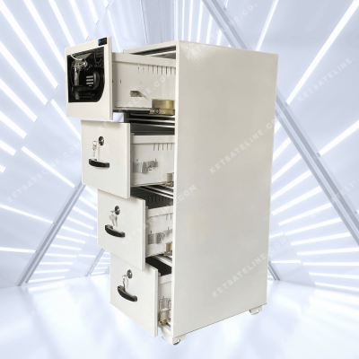 Két sắt Hoshang HS-400E (khóa điện tử tròn led)