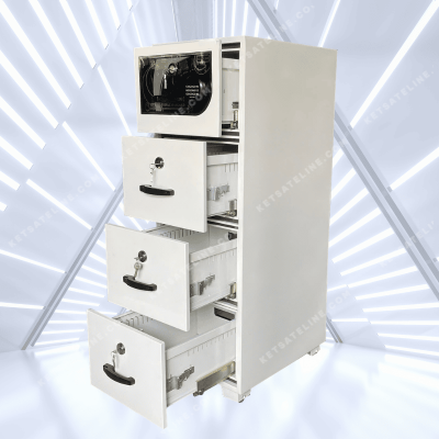 Két sắt Hoshang HS-400E (khóa điện tử tròn led)