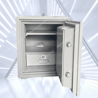 Két sắt Hoshang HS-52E (khóa điện tử tròn led, bản lề dày)