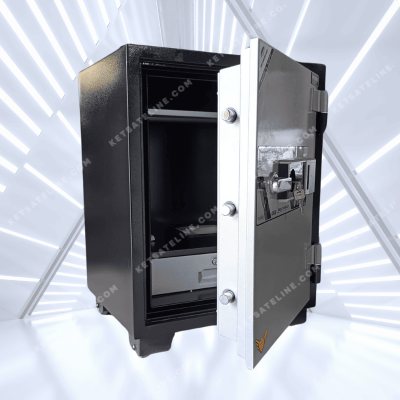 Két sắt chống cháy Hoshang HS-76F (Khóa vân tay) có tay nắm