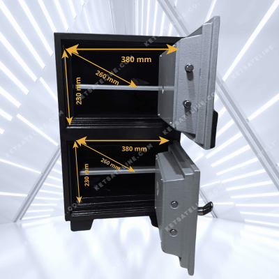 Két sắt Lion LNS-35CC (két tầng - khóa cơ)