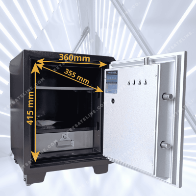 Két sắt chống cháy YUNOS YNS - 61F (KHÓA VÂN TAY)