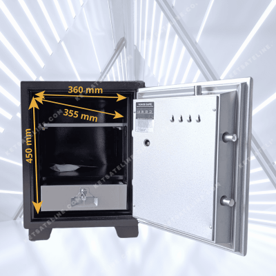 Két sắt chống cháy YUNOS YNS - 65F (KHÓA VÂN TAY)