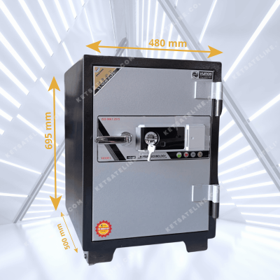 Két sắt chống cháy YUNOS YNS - 69F (KHÓA VÂN TAY) có tay cầm