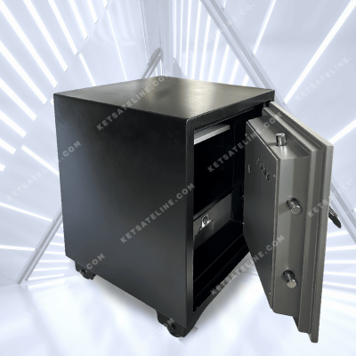 Két sắt chống cháy MONEY MNS-61E  ( KHÓA ĐIỆN TỬ LED TRÒN)