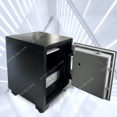 Két sắt chống cháy MONEY MNS-61E  ( KHÓA ĐIỆN TỬ LED TRÒN)