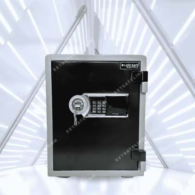 Két sắt chống cháy LION LNS-52E  ( KHÓA ĐIỆN TỬ)