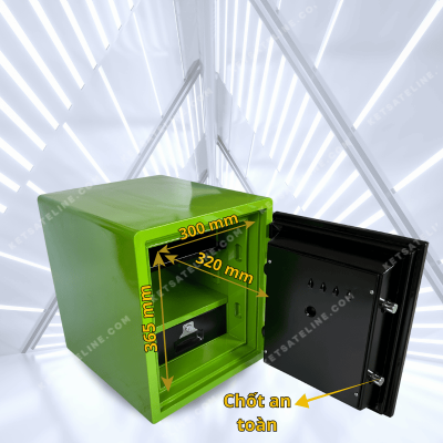 Két sắt chống cháy YUNOS YNS-52E  ( KHÓA ĐIỆN TỬ)