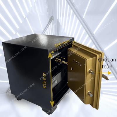 Két sắt chống cháy YUNOS YNS-59E  ( KHÓA ĐIỆN TỬ)